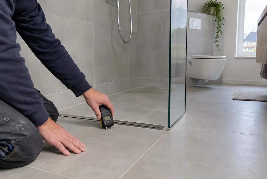 Lekdetectie Scherpenzeel – badkamer in een nieuwbouwwoning
