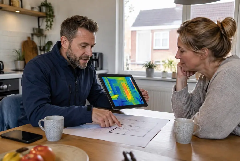 Lekdetectie Scherpenzeel – bevindingen bespreken aan de keukentafel